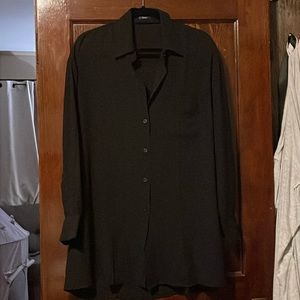 Knix x The Birds Papaya— Papaya Oversized Shirt